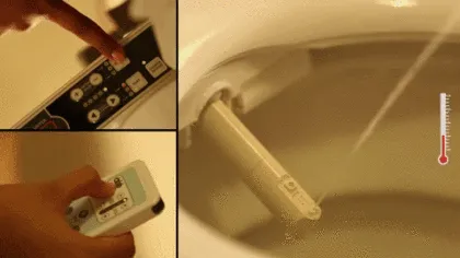 AK47 Wall hung intelligent toilet  Suspended smart toilet bidet
