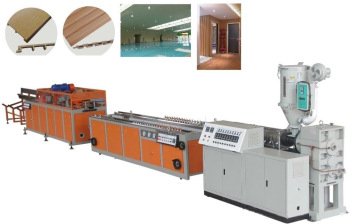 Linea di estrusione del profilo per decking WPC