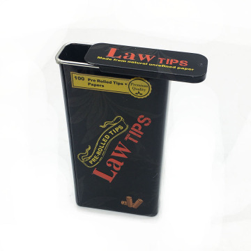 Caja de cigarrillo personalizada Push-Pull Iron Box