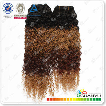 New product unprocessed 6a 100% spring curl weave