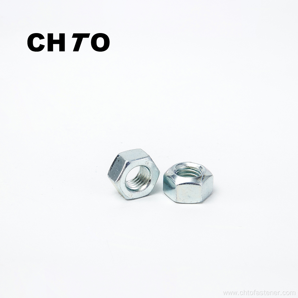 ISO 7719 Grade 8 Zinc plated All metal hexagon lock nuts