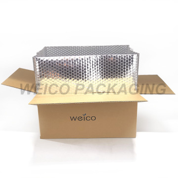 Carton Isulate Bubble Thermal Colder Sac pour les articles chauds et froids