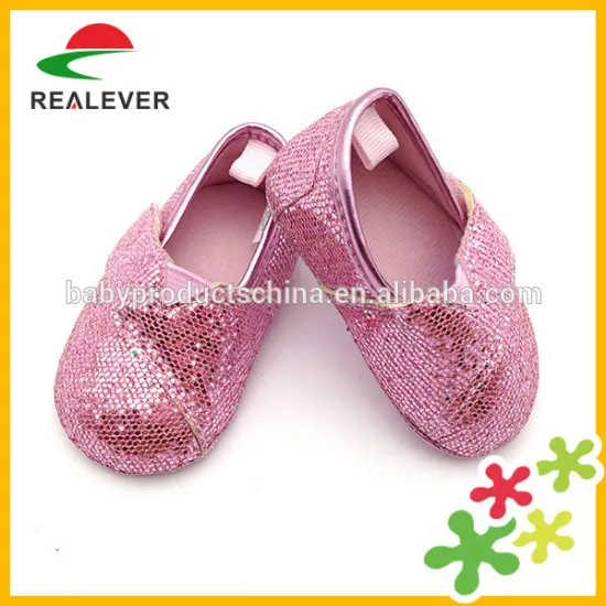 Manufacture in ningbo Sequins newborn Baby Shoes Spring First Walker/Soft Toddler baby girl shoes