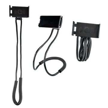 Yijiashishang Universal Adjustable Lazy Neck Phone Mount Bracket Neck Pillow Phone Holder