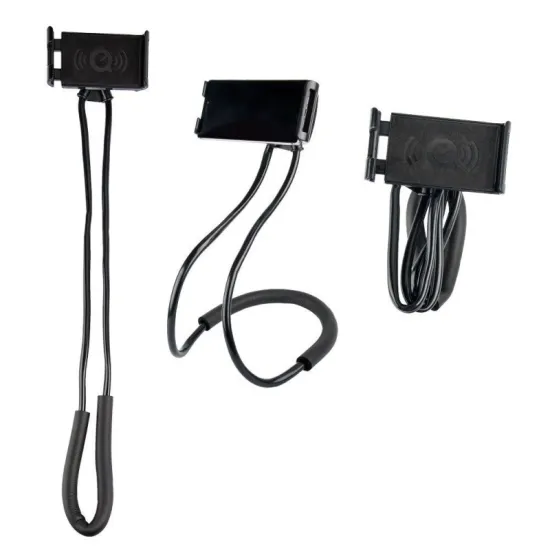 Yijiashishang Universal Adjustable Lazy Neck Phone Mount Bracket Neck Pillow Phone Holder