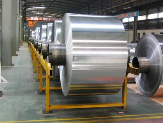 450mm Aluminium foil jumbo roll