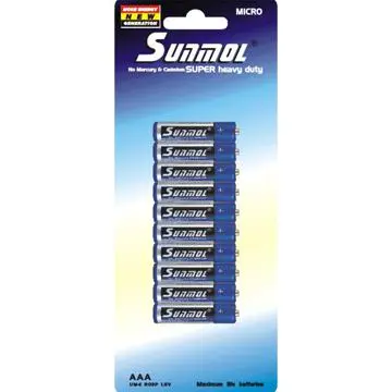 1.5V UM4 AAA Size R03_B10PB Battery