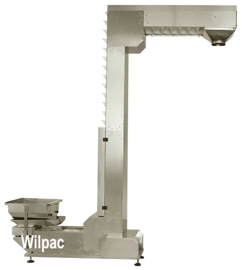 Z Shape Bucket Elevator Conveyor for Packing System Line - Factory Price