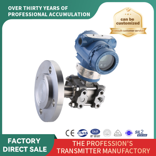 Single flange flat lamad pressure transmitter