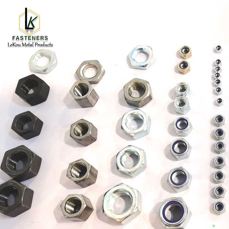 SAE Grade 8 Steel Hex Nuts6