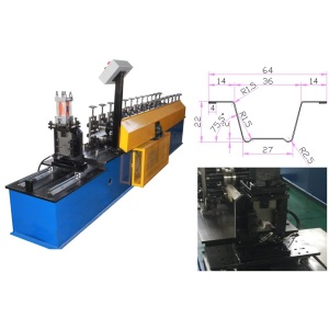 Rolo de perfil de aço Omega antigo equipamento