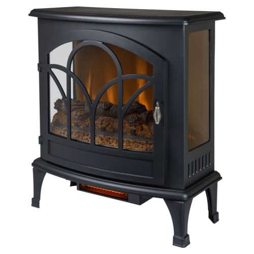 25 Inch Curved Front Infrared Panoramic Electric Stove