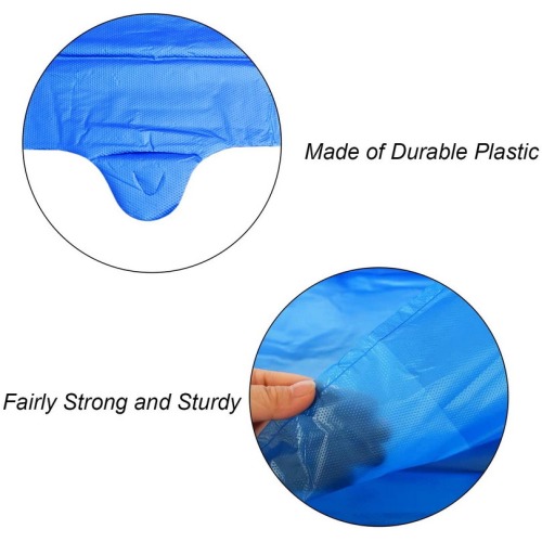 Blue HDPE Plastic T Shirt Bag, Shopping Plastic Bag, Vest Bag