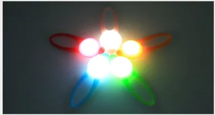 Silicone Led Dog Tag Safety Durable Pet Supplies