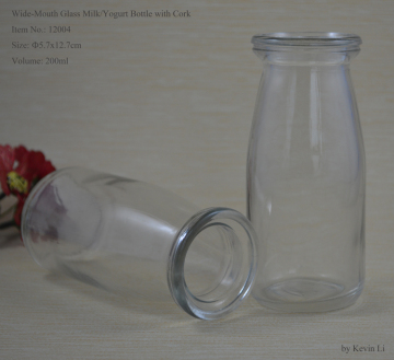 6oz Wide-Mouth Butter Bottle with Cork 12004
