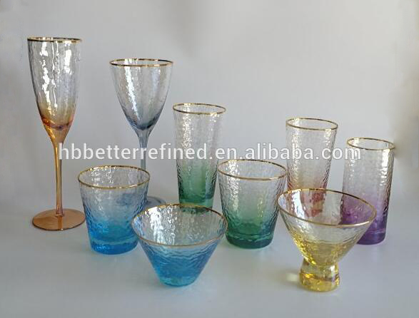 Aurora Crystal Wine Glass Set