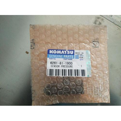 Sensor PC300-8, peças da escavadeira Pressor 6261-81-1900 Komatsu