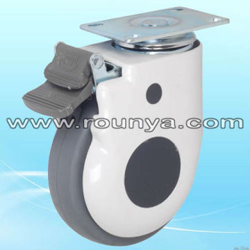 ABS covered total lock models For Home Care Or Hospital furniture Caster