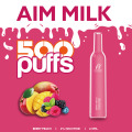500 Puffs Aim Milk Europe Heißverkauf Vape