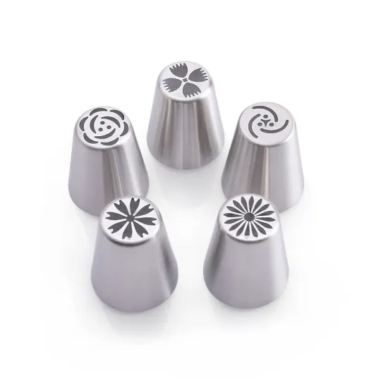 Hot Selling 304 Stainless Steel Large Size Baking Piping Tips