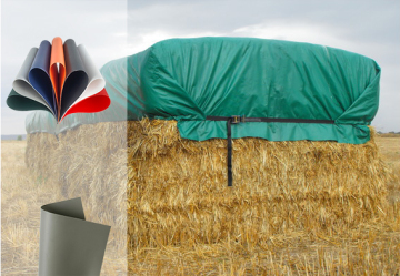 PVC free hay storage cover tarp