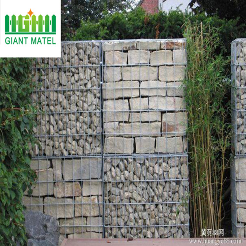 Galvanized welded wire mesh gabion