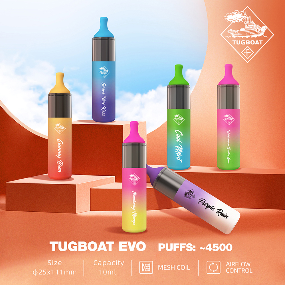 UAE Tugboat EVO 4500 Puffs Thiết bị Vape dùng một lần