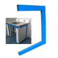 Pied de table de laboratoire court