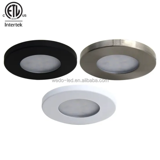 ETL Certified Super Thin Surface Mounted Magnetic Puck Light 3W 12V/24V