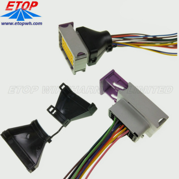 Custom 24pin ECU Connector Cable Assembly