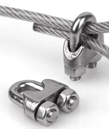 304 Stainless Steel Rope Clip for Elevators 6mm 8mm 10mm 12mm 13mm 16mm