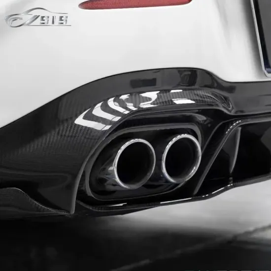 Carbon Fiber Rear Diffuser for CLA Class W118 Bumper 2019+