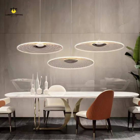 Decorative LED Chandeliers and Pendant Lights for Living Room - Lumind Acrylic Luminous Lighting
