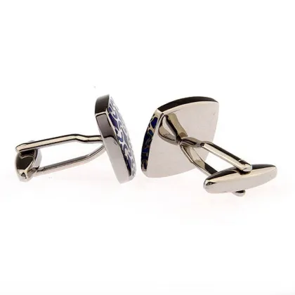 Fashion Custom Engrave Cufflinks High Quality Cubic Cufflinks