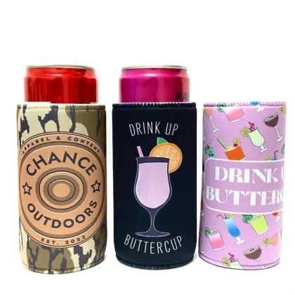 Custom Logo Beer Can Coolers - 12oz Stubby Holders & Neoprene Coolers for Drinks