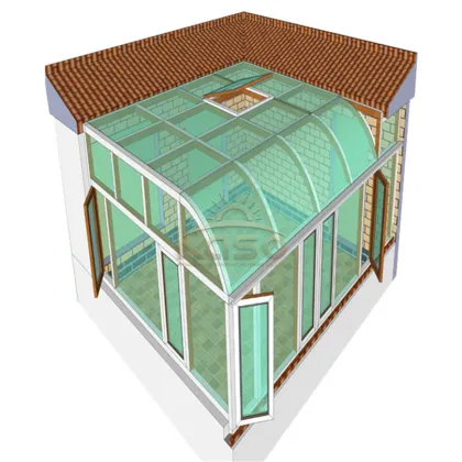 Pvc Victorian Glasshouse Polycarbonate Roof Sunroom