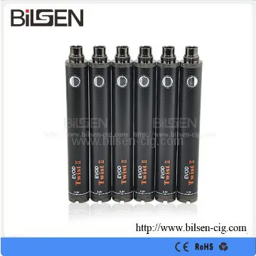 2014 New Product 1300 mAh evod twist battery 2