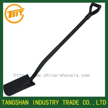 steel handle garden shovel