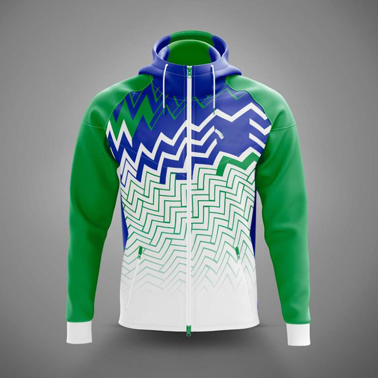 Custom Logo Men Zipper Sport Workout Hoodies Jacket