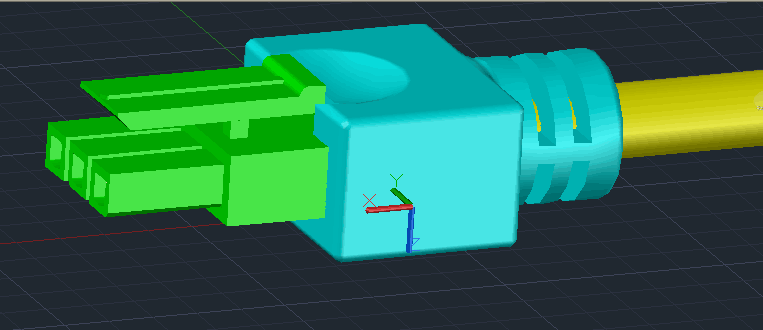 connector molding model