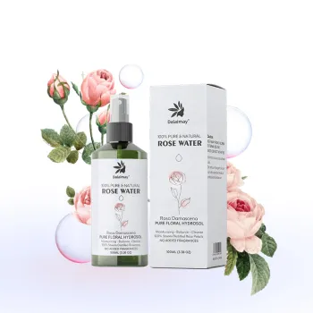 Hot Selling Organic Moisturizing Whitening Rose Water Spray