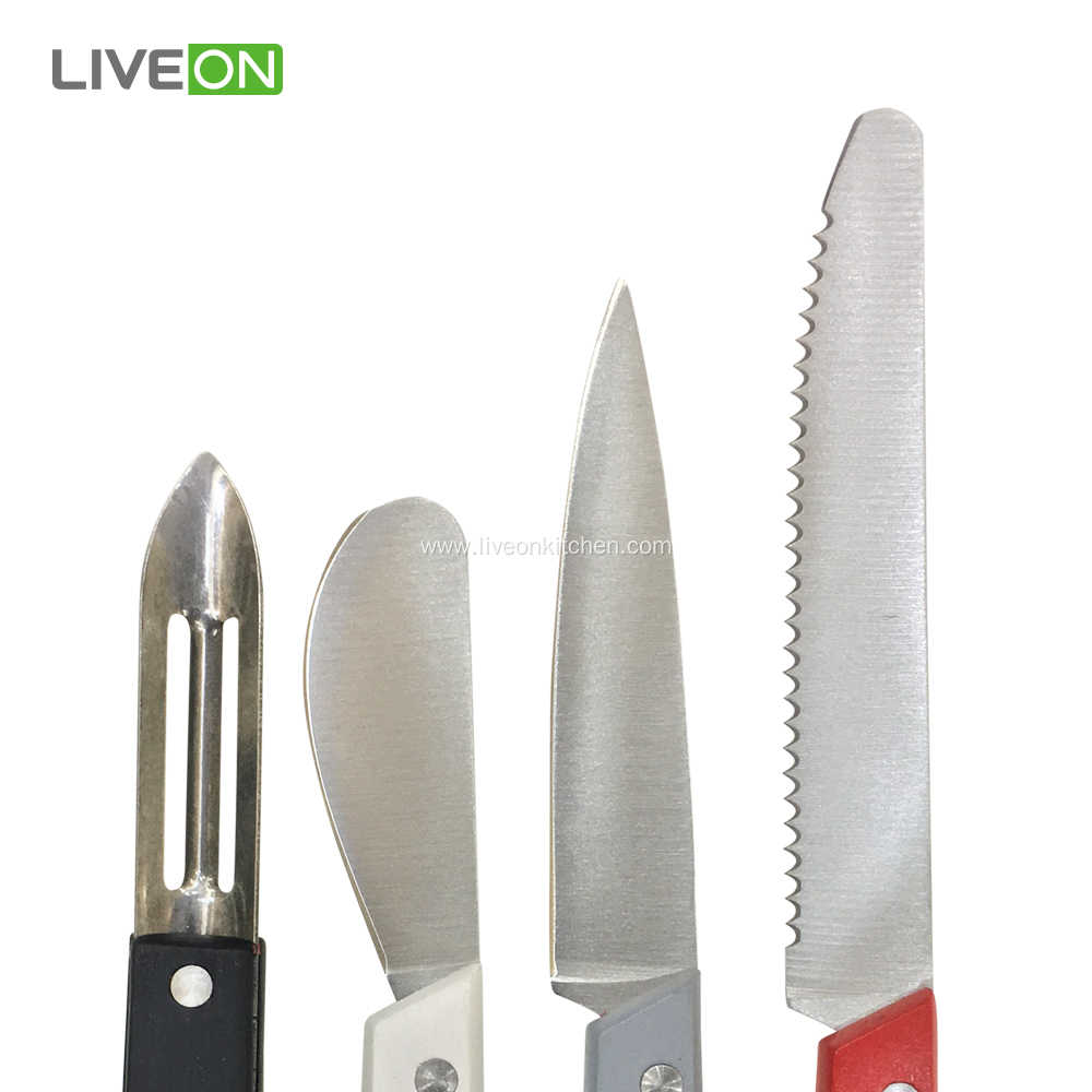 4 pcs Cheaper kitchen Paring Knife