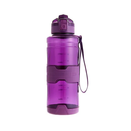New portable water bottle plastic space cup sports