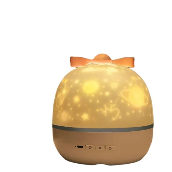 Music Projector With Speaker Chargeable Universe Starry Sky Rotate LED Lamp Night Light