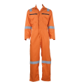 Uniforme de trabalho retardante de fogo de alta visibilidade de cor laranja