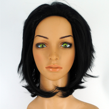 Wigs New Fashion Women Party Cosplay Short Straight Black Mixed Sexy Full Wig