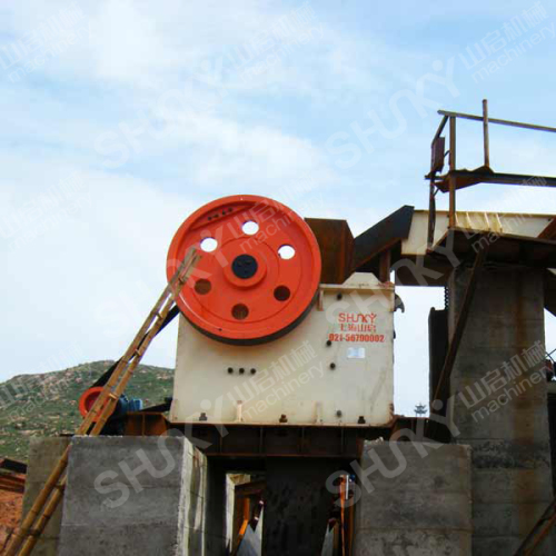 Shanghai PE Series Small Jaw Stone Crusher