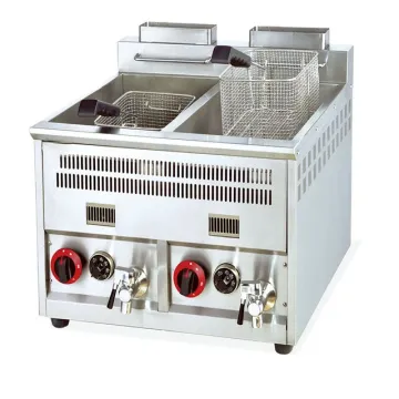 Stainless Steel High Quality Gas Deep Fryer for Hotel Restaurant
