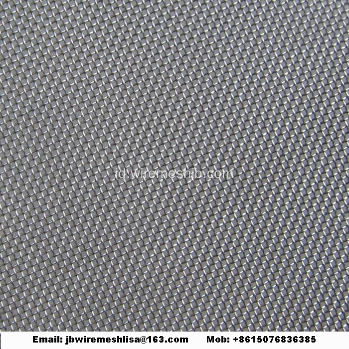 304/316 Kain Tenun Stainless Steel Wire Mesh