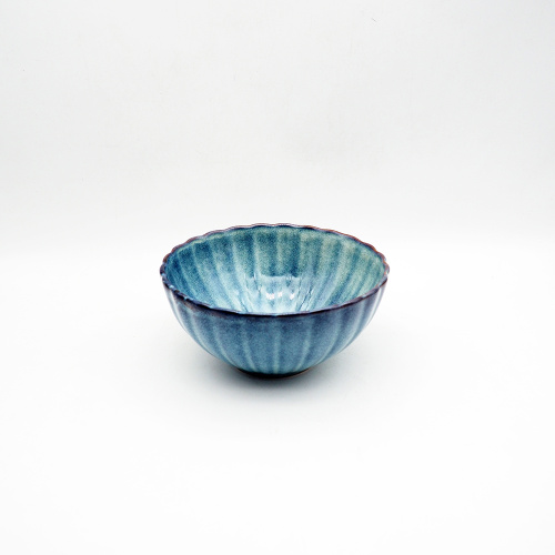 Оптовая реактивная глазурная керамическая керамическая посуда Керамическая чаша